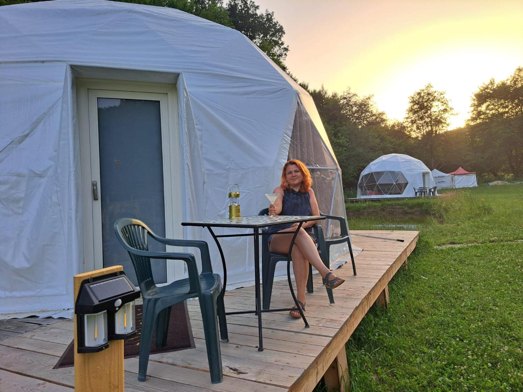 Forest Glamping Μπρασόβ Εξωτερικό φωτογραφία